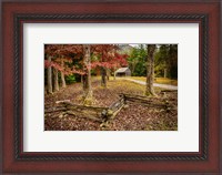 Framed Smokies Cabin