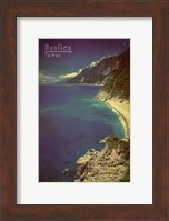 Framed Vintage Hualien Coast, Taiwan, Asia