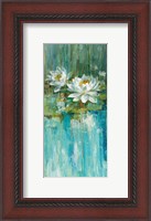 Framed Water Lily Pond II