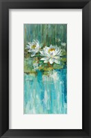 Framed Water Lily Pond II