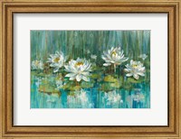 Framed Water Lily Pond