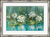 Framed Water Lily Pond