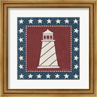 Framed Coastal Americana II