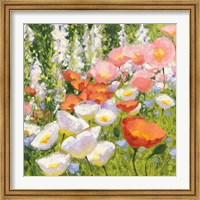Framed Garden Pastels II