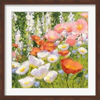Framed Garden Pastels II
