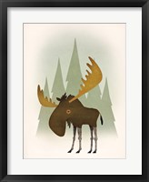 Framed Forest Moose