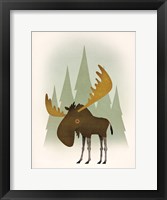Framed Forest Moose