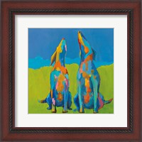 Framed Howling Hounds