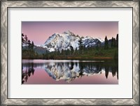 Framed Mount Shukan Reflection II