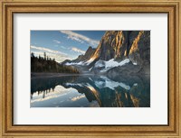 Framed Floe Lake Reflection III