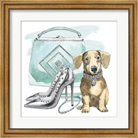 Framed Glamour Pups III