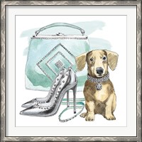 Framed Glamour Pups III