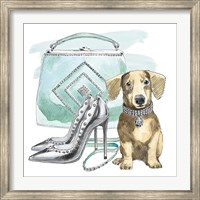 Framed Glamour Pups III