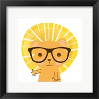 Leo the Lion Framed Print