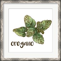 Framed Oregano