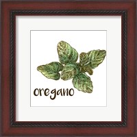 Framed Oregano