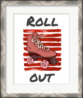 Framed Roller Derby Roll Out