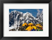 Framed Base Camp, Mt Everest, Nepal