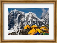 Framed Base Camp, Mt Everest, Nepal