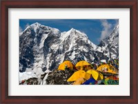 Framed Base Camp, Mt Everest, Nepal