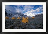Framed Pethang Ringmo and Mt Everest