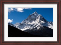 Framed Peak of Ama Dablam Mountain, Nepal