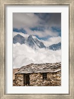 Framed Stone hut, Khumbu Valley, Nepal