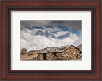 Framed Khumbu Valley, Nepal