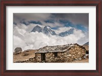 Framed Khumbu Valley, Nepal