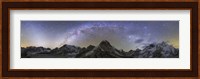 Framed Panoramic view of Mt Everest