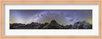 Framed Panoramic view of Mt Everest