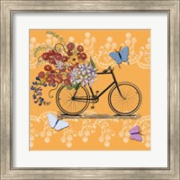 Framed Flower Market Bicycle