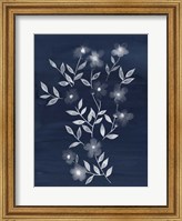 Framed Flower Cyanotype I