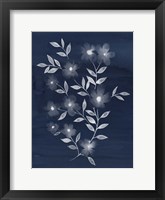 Framed Flower Cyanotype II