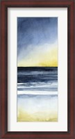 Framed Layered Sunset Triptych I