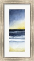 Framed Layered Sunset Triptych I