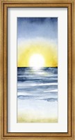 Framed Layered Sunset Triptych II