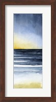 Framed Layered Sunset Triptych III