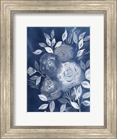 Framed Cyanotype Roses II