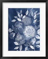 Framed Cyanotype Roses II