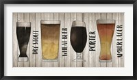 Framed Beer Chart II