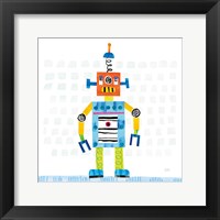 Framed Robot Party II on Squares