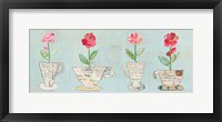 Framed Teacup Floral V