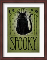 Framed Vintage Halloween Spooky