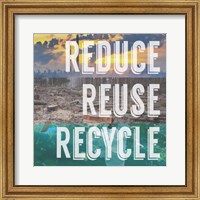 Framed Reduce Reuse Recycle