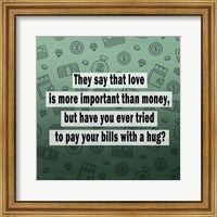 Framed Love vs. Money II