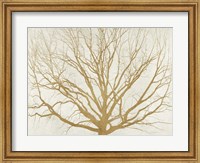 Framed Golden Tree