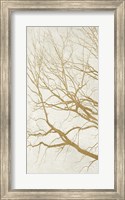 Framed Golden Tree I
