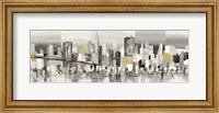 Framed Manhattan & Brooklyn Bridge