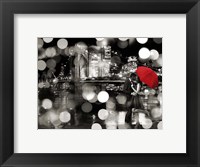 Framed Kiss in the Night (BW)
